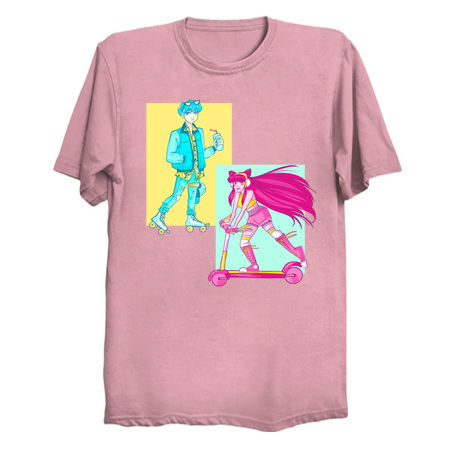 Cyan and Magenta tiny thumbnail