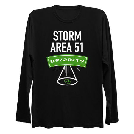 Storm Area 51 T-Shirt UFO Alien Storming Area51 tiny thumbnail