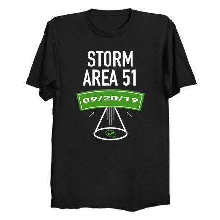 Storm Area 51 T-Shirt UFO Alien Storming Area51 tiny thumbnail