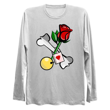 Married Couple funny wedding anniversary rose tiny thumbnail