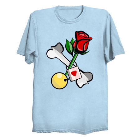 Married Couple funny wedding anniversary rose tiny thumbnail