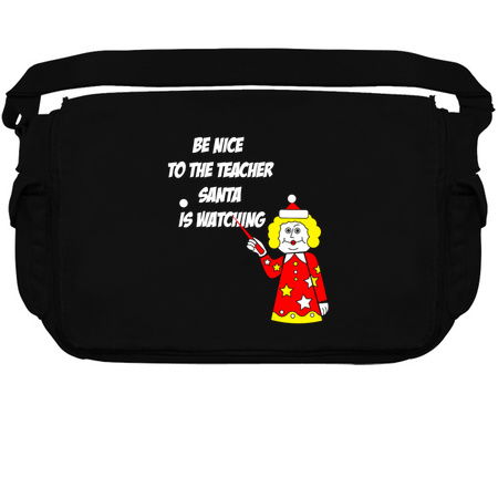 Be Nice To The Teacher Santa Is Watching School tiny thumbnail