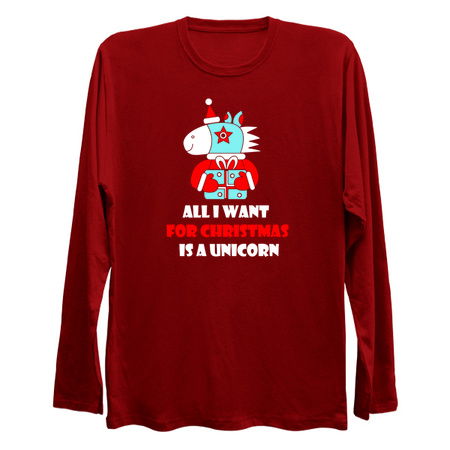 All I Want For Christmas Is A Unicorn Magical Holiday tiny thumbnail