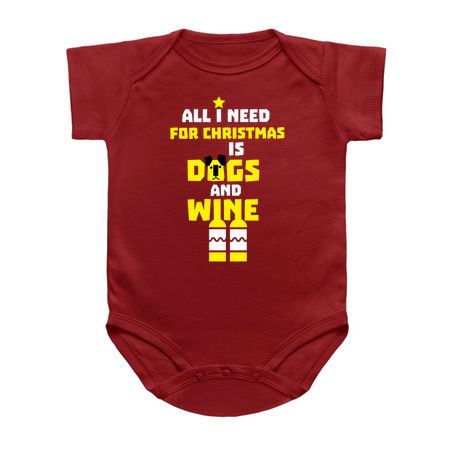 All I Need For Christmas Is Dogs And Wine Drinking tiny thumbnail