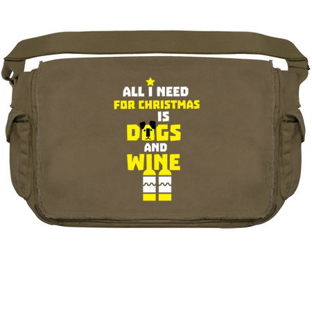 All I Need For Christmas Is Dogs And Wine Drinking tiny thumbnail