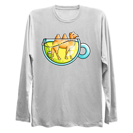 Camel-Mile-Tea Kawaii Cute Chamomile Tea Pun tiny thumbnail