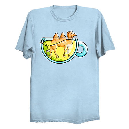 Camel-Mile-Tea Kawaii Cute Chamomile Tea Pun tiny thumbnail