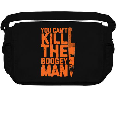 Boogeyman - Halloween - Horror - Distressed Quote - Orange tiny thumbnail
