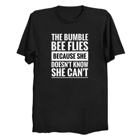 Motivational Quotation - Bumble Bee tiny thumbnail