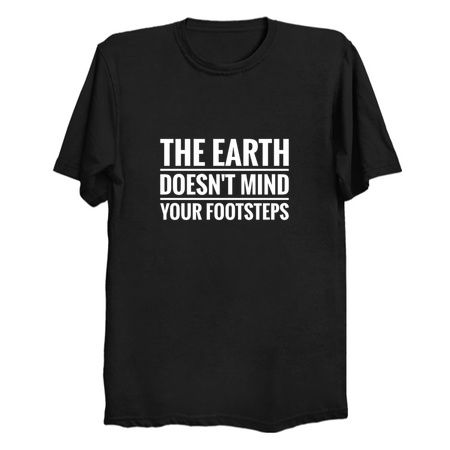 Motivational Quotation - Earth Footsteps tiny thumbnail