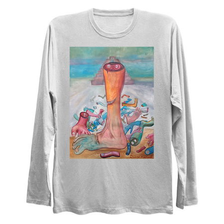 Hands, arms and legs in front of the pyramid tiny thumbnail