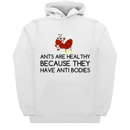 ANTS HEALTHY ANTI BODIES JOKE CARTOON tiny thumbnail