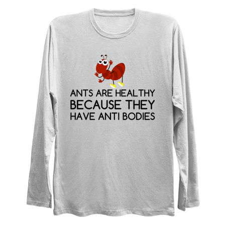 ANTS HEALTHY ANTI BODIES JOKE CARTOON tiny thumbnail