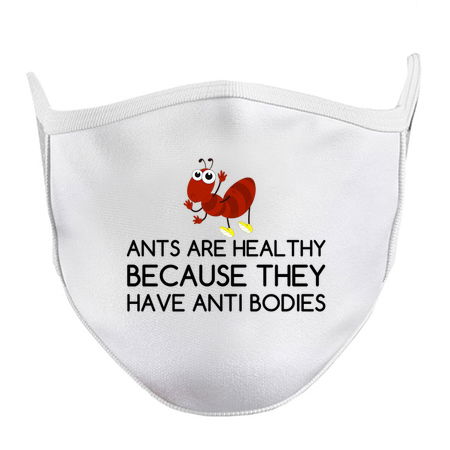 ANTS HEALTHY ANTI BODIES JOKE CARTOON tiny thumbnail