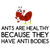 ANTS HEALTHY ANTI BODIES JOKE CARTOON tiny thumbnail