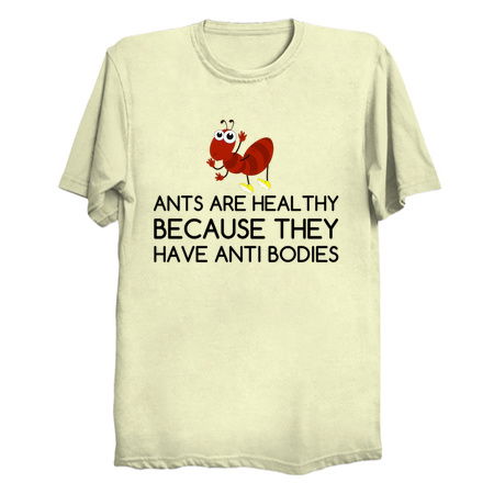 ANTS HEALTHY ANTI BODIES JOKE CARTOON tiny thumbnail