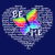 BE ME Inspirational Heart - White tiny thumbnail