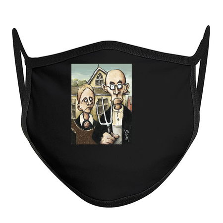 American Gothic - after Grant Wood tiny thumbnail