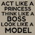 ACT PRINCESS THINK BOSS LOOK MODEL tiny thumbnail