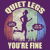 Women’s Funny Running Fitness Shirt, Quiet Legs Your Fine tiny thumbnail