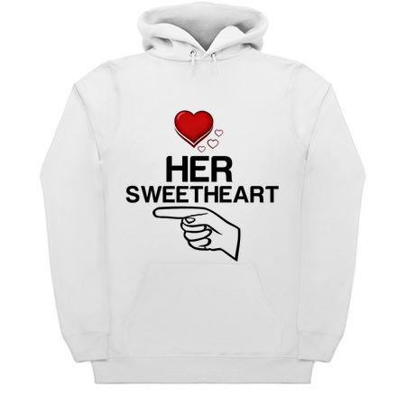 Her Sweetheart Matching Couple Funny tiny thumbnail