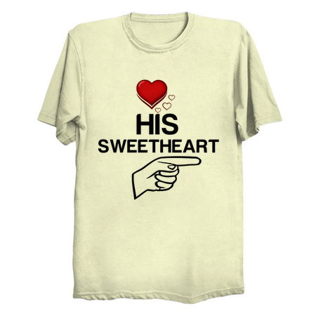 His Sweetheart Matching Couple Funny tiny thumbnail