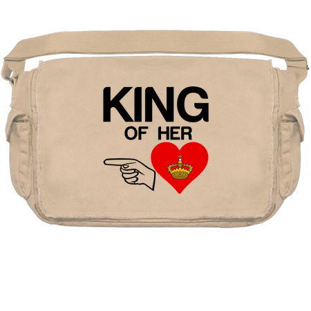 King of her heart matching couple funny tiny thumbnail