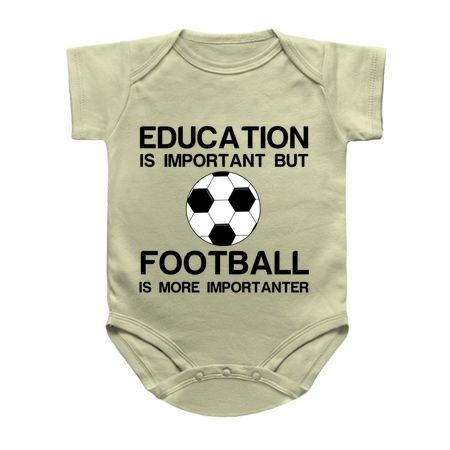 EDUCATION IMPORTANT FOOTBALL IMPORTANTER FUNNY tiny thumbnail