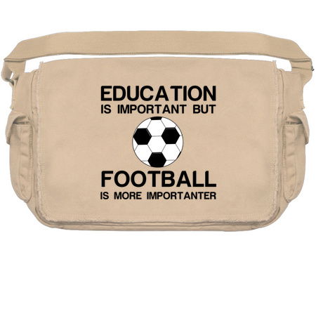 EDUCATION IMPORTANT FOOTBALL IMPORTANTER FUNNY tiny thumbnail
