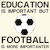 EDUCATION IMPORTANT FOOTBALL IMPORTANTER FUNNY tiny thumbnail
