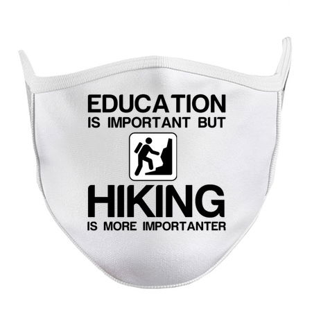 EDUCATION IMPORTANT HIKING IMPORTANTER FUNNY tiny thumbnail