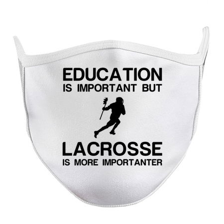EDUCATION IMPORTANT LACROSSE IMPORTANTER FUNNY tiny thumbnail