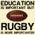 EDUCATION IMPORTANT RUGBY IMPORTANTER tiny thumbnail