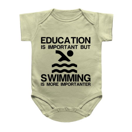 EDUCATION IMPORTANT SWIMMING IMPORTANTER FUNNY tiny thumbnail