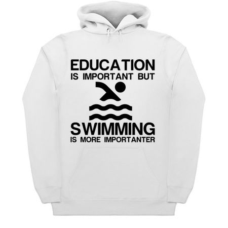 EDUCATION IMPORTANT SWIMMING IMPORTANTER FUNNY tiny thumbnail