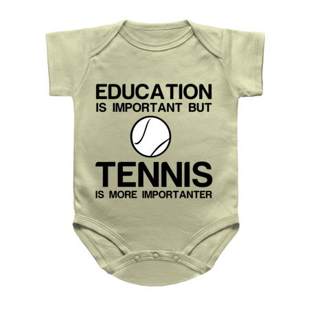 EDUCATION IMPORTANT TENNIS IMPORTANTER FUNNY tiny thumbnail