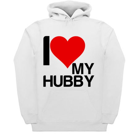 I heart my hubby funny matching couple love tiny thumbnail