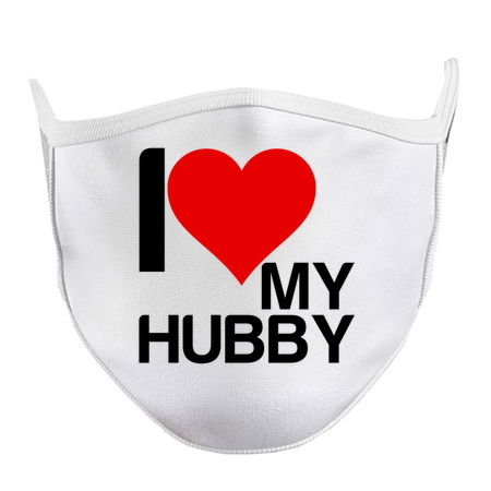 I heart my hubby funny matching couple love tiny thumbnail