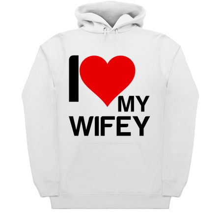 I heart my wifey funny matching couple love tiny thumbnail