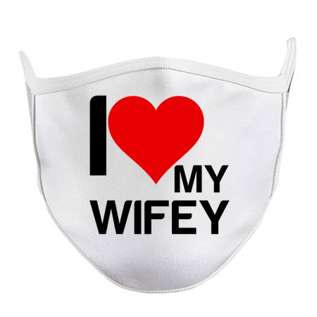 I heart my wifey funny matching couple love tiny thumbnail