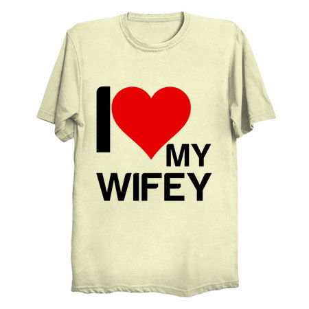 I heart my wifey funny matching couple love tiny thumbnail