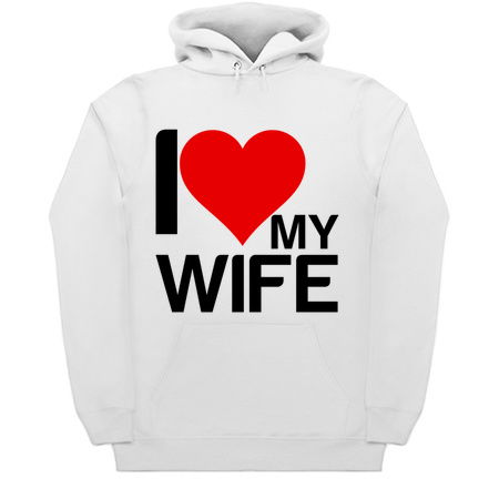 I heart my wife funny matching couple love tiny thumbnail