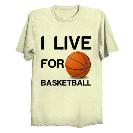 I live for basketball funny sports tiny thumbnail