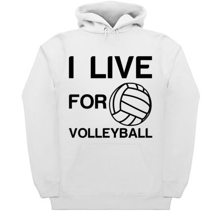 I Live For Volleyball Funny sports tiny thumbnail