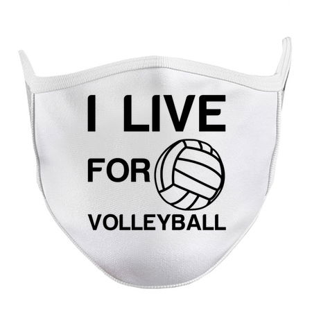 I Live For Volleyball Funny sports tiny thumbnail
