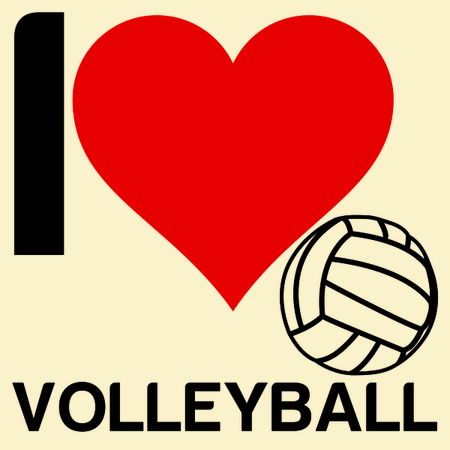 I love volleyball funny sports - NeatoShop