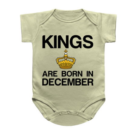 Kings are born in December funny birthday tiny thumbnail