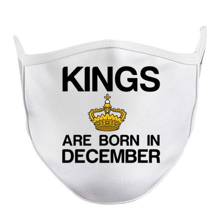Kings are born in December funny birthday tiny thumbnail