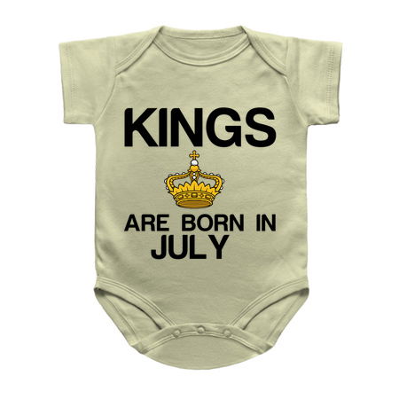 Kings are born in July funny birthday tiny thumbnail