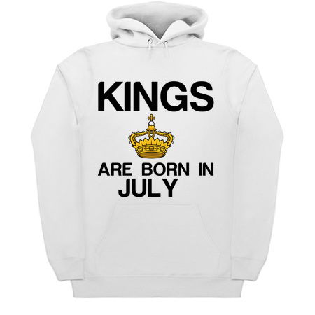 Kings are born in July funny birthday tiny thumbnail